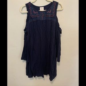 Navy blue dress
